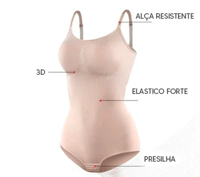 Body Modelador Empina Bumbum Para o Dia a Dia