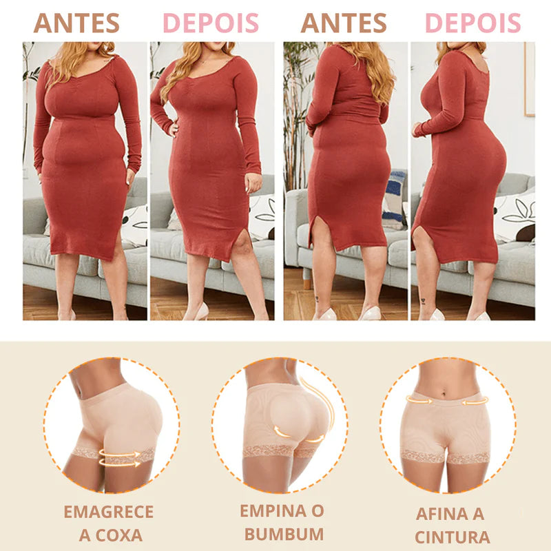 Calcinha Modeladora Empina Bumbum Afina Cintura