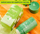 Máscara de Chá Verde Limpeza Facial Profunda e Remoção de Cravos + BRINDE Exclusivo
