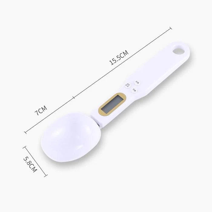 Colher de Medição Portátil com Balança Digital para Alimento