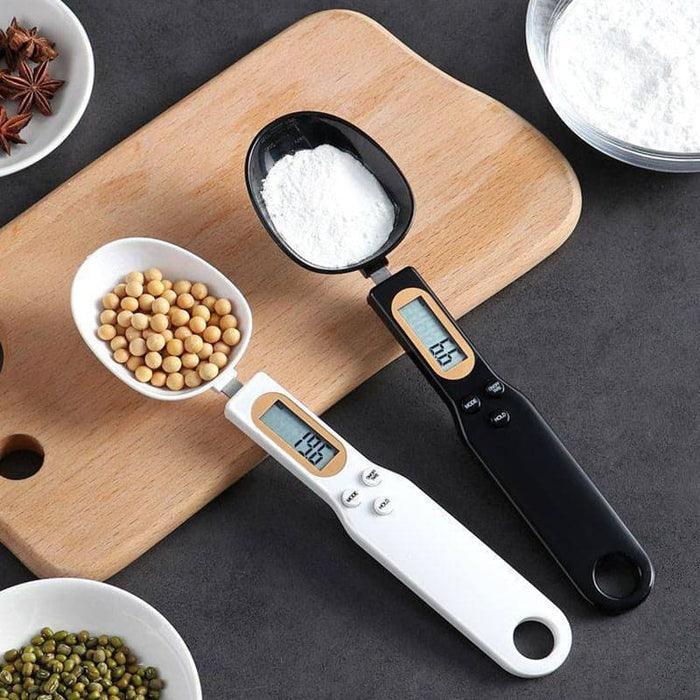 Colher de Medição Portátil com Balança Digital para Alimento