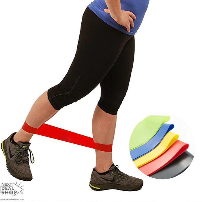 Kit 5 Peças Elástico de Resistência - Exercício 5 Níveis